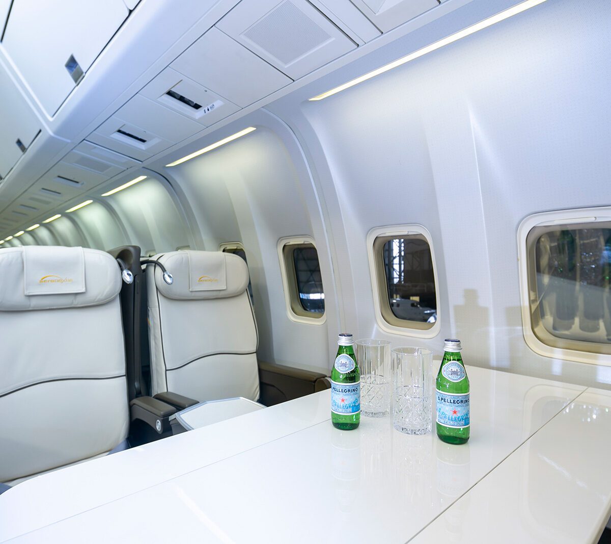 Starling Aerospace corporate jet interiors