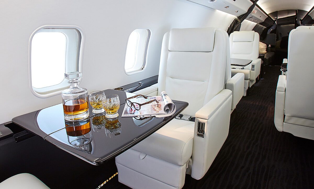 Starling Aerospace business jet interior upgrade